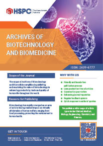 Archives of Biotechnology and Biomedicine