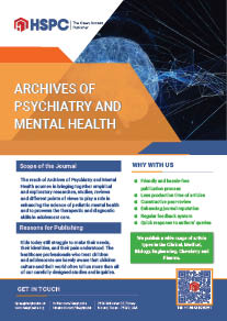 Archives of Psychiatry and Mental Health