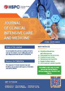 Journal of Clinical Intensive Care and Medicine