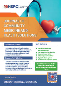 Journal of Community Medicine and Health Solutions