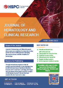 Journal of Hematology and Clinical Research